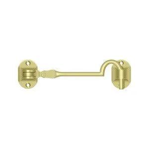 Deltana 4" British Style Cabin Hook Polished Brass