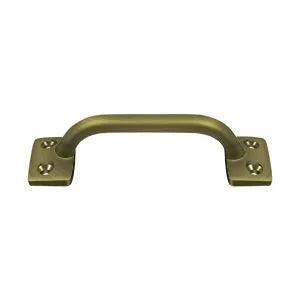 Deltana 4" Overall Pull in Antique Brass finish