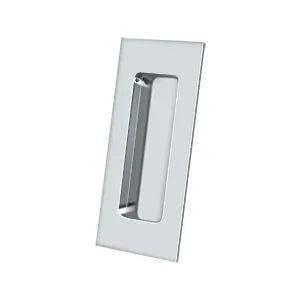DeltanaDeltana 4" Rectangular Flush Pull in 