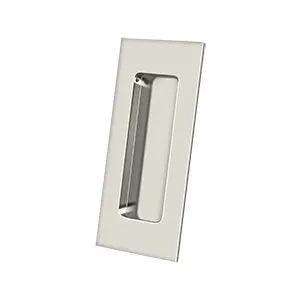 DeltanaDeltana 4" Rectangular Flush Pull in 