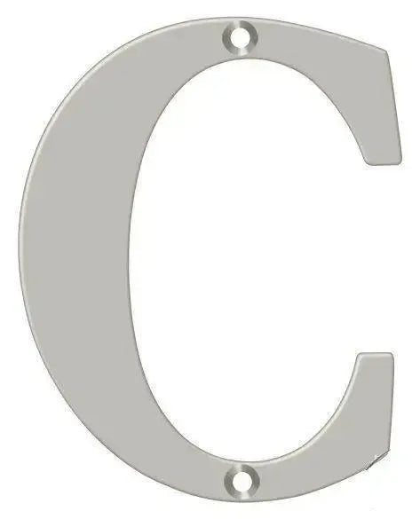 DeltanaDeltana 4" Residential Letter C in 