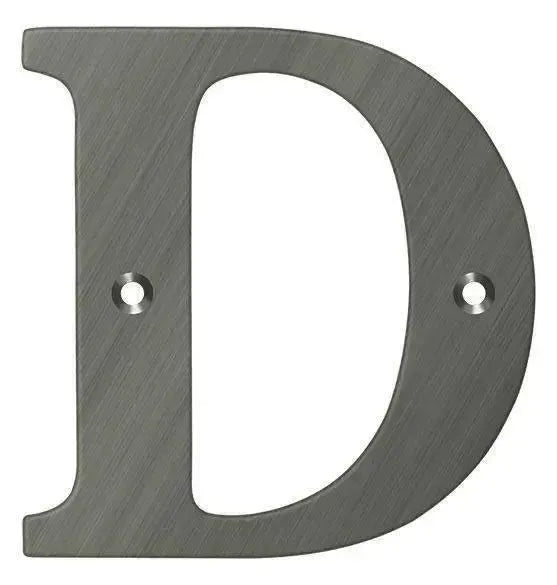 DeltanaDeltana 4" Residential Letter D in 