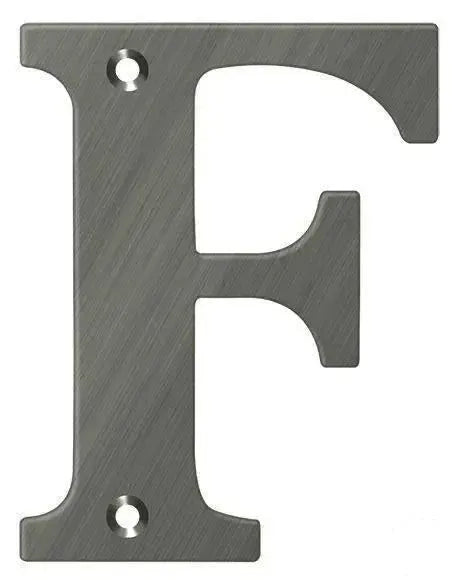 DeltanaDeltana 4" Residential Letter F in 