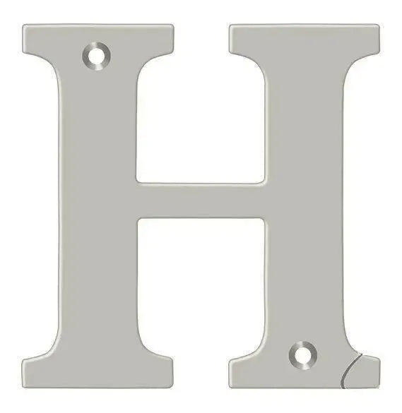 DeltanaDeltana 4" Residential Letter H in 
