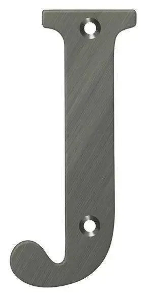 DeltanaDeltana 4" Residential Letter J in 