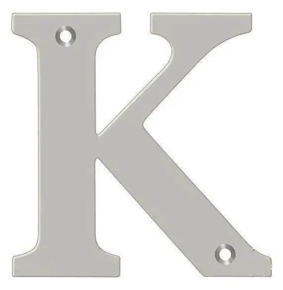 DeltanaDeltana 4" Residential Letter K in 