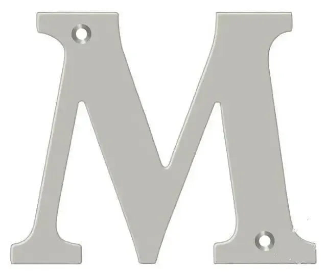DeltanaDeltana 4" Residential Letter M in 