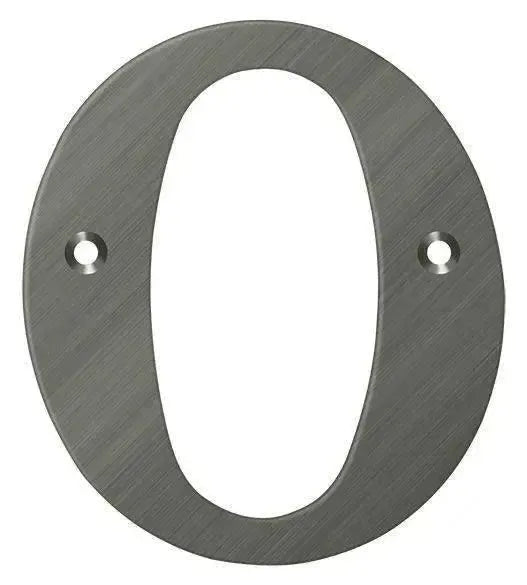 DeltanaDeltana 4" Residential Letter O in 