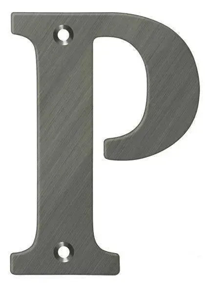 DeltanaDeltana 4" Residential Letter P in 