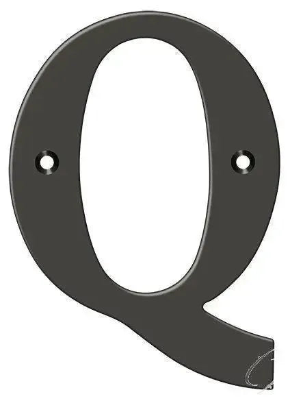DeltanaDeltana 4" Residential Letter Q in 