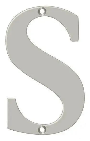DeltanaDeltana 4" Residential Letter S in 