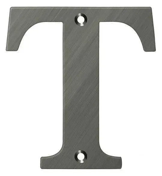 DeltanaDeltana 4" Residential Letter T in 
