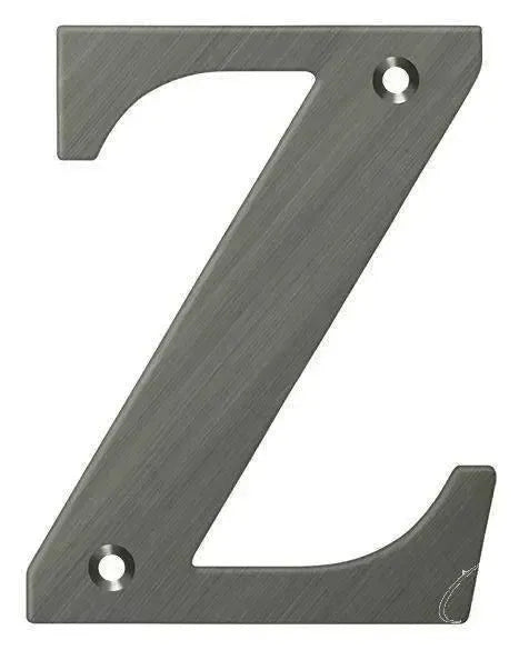DeltanaDeltana 4" Residential Letter Z in 