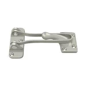 Deltana 4" Security Door Guard in Satin Nickel finish