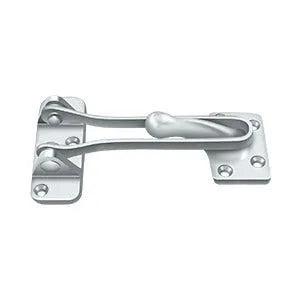 Deltana 4" Security Door Guard in Polished Chrome finish