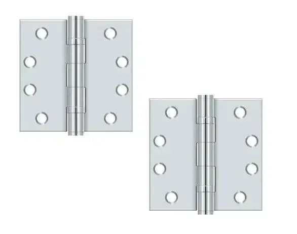 DeltanaDeltana 4" x 4" Square Corner Ball Bearing Hinge, Heavy Duty in 
