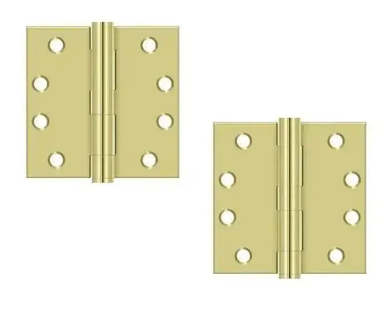 DeltanaDeltana 4" x 4" Square Corner Hinge, Heavy Duty in 