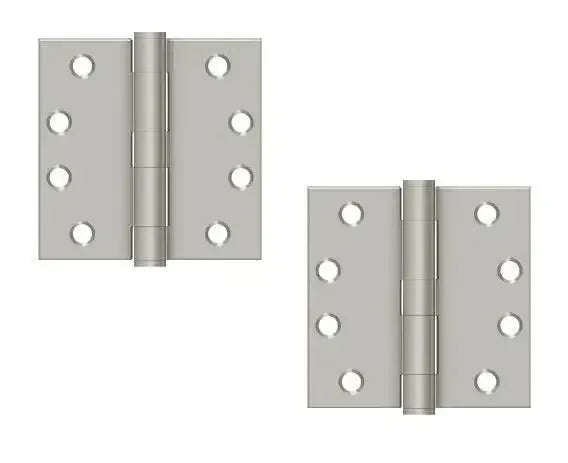 DeltanaDeltana 4" x 4" Square Corner Hinge, Heavy Duty in 