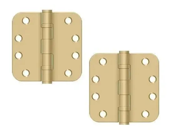 DeltanaDeltana 4" x 4" x 5/8" Radius Corners Ball Bearing Hinge, Heavy Duty in 
