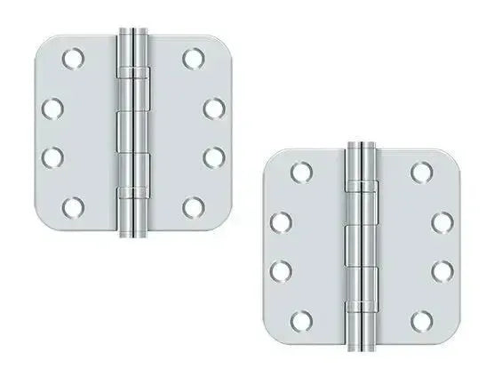 DeltanaDeltana 4" x 4" x 5/8" Radius Corners Ball Bearing Hinge, Heavy Duty in 