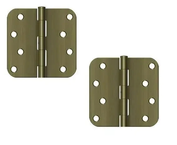 DeltanaDeltana 4" x 4" x 5/8" Radius Hinge, Residential in 
