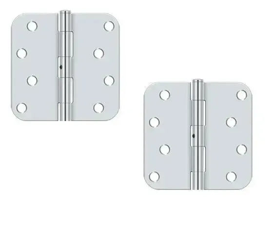 DeltanaDeltana 4" x 4" x 5/8" Radius Hinge, Residential in 