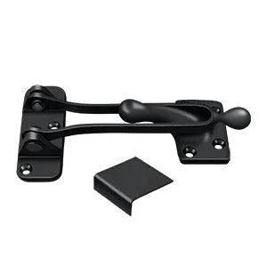 Deltana 5" Security Door Guard Paint Black
