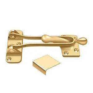 Deltana 5" Security Door Guard PVD Polished Brass