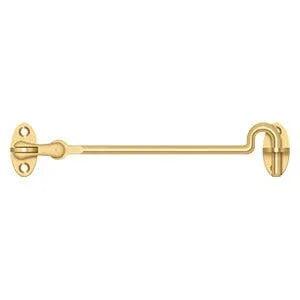 Deltana 6" Contemporary Cabin Swivel Hook in PVD Polished Brass finish