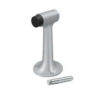Deltana 6" Heavy Duty Floor Mount Bumper Brushed Chrome