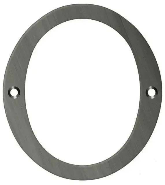 DeltanaDeltana 6" House Number, Solid Brass, No. 0 in 