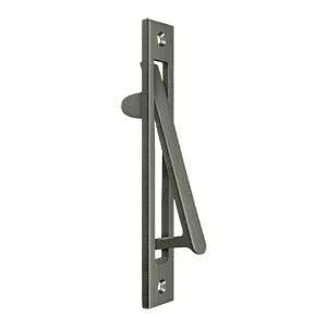 Deltana 6" Sliding Pocket Door Edge Pull Antique Nickel