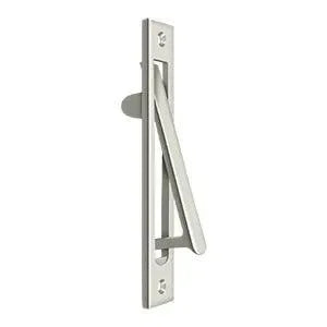 Deltana 6" Sliding Pocket Door Edge Pull Polished Nickel