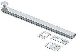 Deltana 8" Heavy Duty Concealed Screw Surface Bolt Polished Chrome