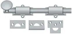 Deltana 8" Heavy Duty Surface Bolt Brushed Chrome