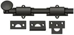 Deltana 8" Heavy Duty Surface Bolt Oil Rubbed Bronze