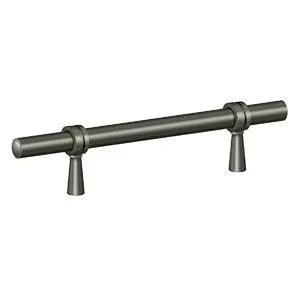Deltana Adjustable Pull, 6 1/2" in Pewter finish