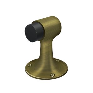 Deltana 3" Heavy Duty Floor Mount Bumper in Antique Brass finish