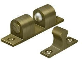 Deltana Ball Tension Catch 3" x 3/4" in Antique Brass finish