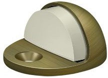 Deltana Low Profile Dome Stop in Antique Brass finish