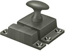 Deltana Cabinet Lock, 1 1/2" x 1 3/4" in Pewter finish