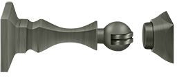 Deltana Magnetic Door Holder, 3 1/2" in Pewter finish