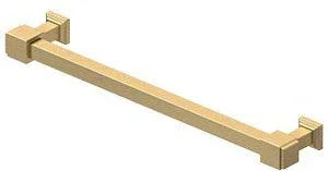 Deltana Manhattan Decorative Cabinet Pull, 7" C-to-C in Satin Brass finish