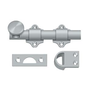 Deltana 4" Heavy Duty Dutch Door Bolt in Satin Chrome finish