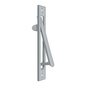 Deltana 6" Sliding Pocket Door Edge Pull in Brushed Chrome finish