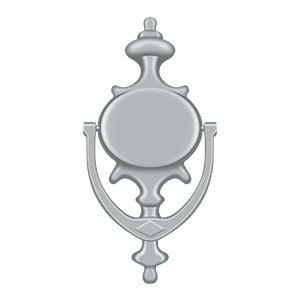 Deltana Imperial Door Knocker in Satin Chrome finish