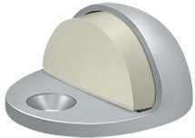 Deltana Low Profile Dome Stop in Satin Chrome finish