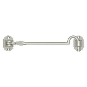 Deltana 6" British Style Cabin Hooks in Satin Nickel finish