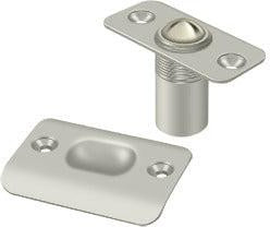 Deltana Ball Catch, Round Corners in Satin Nickel finish