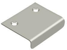 Deltana Drawer, Cabinet, & Mirror Pull- 2" x 1 1/2" in Satin Nickel finish